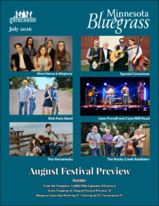 Minnesota Bluegrass Magazine 3 2607 MNBG Mag Festival Preview
